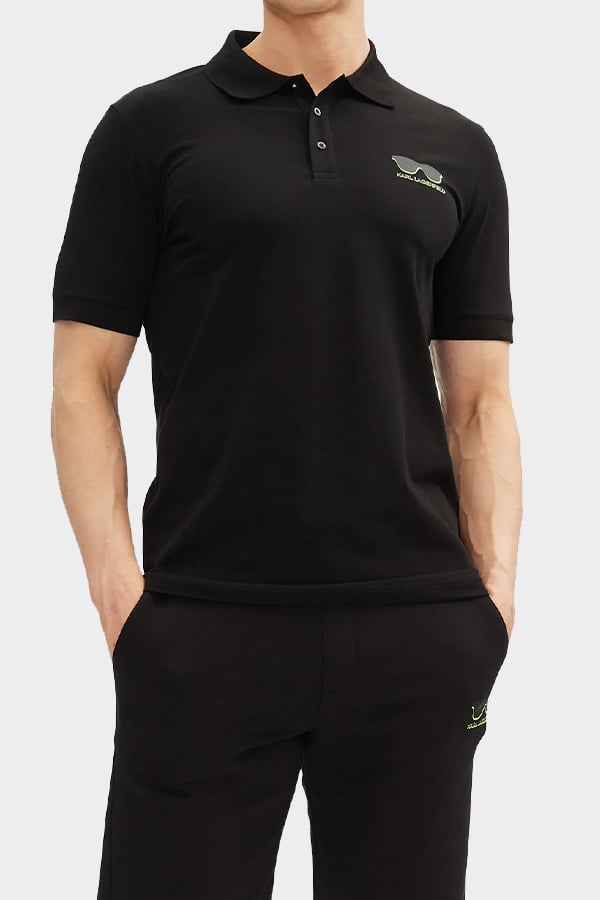 ΜΠΛΟΥΖΑ POLO KARL LAGERFELD - 990 ΜΑΥΡΟ